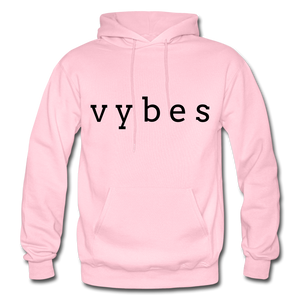 Vybes Hoodie Sweatshirt - light pink